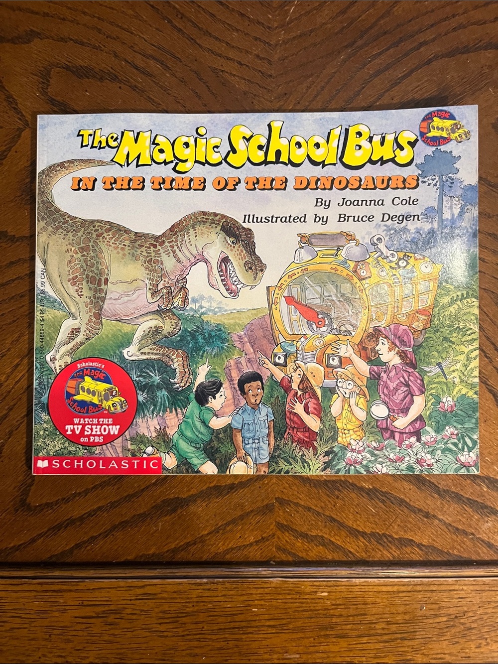 The Magic School Bus kids book | In the Time of the Dinosaurs | vintage 1994